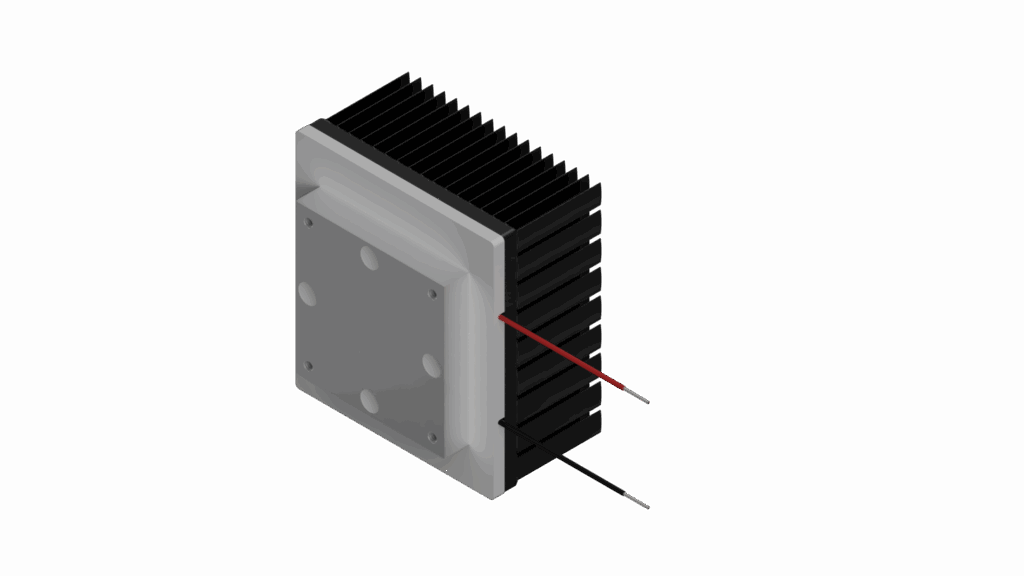 空冷式ペルチェアセンブリ air cooled thermoelectric assembly