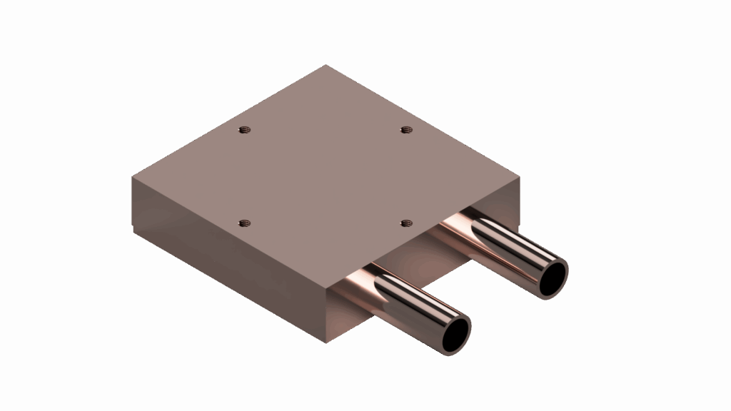 銅製水冷ヒートシンク copper liquid cooled heat sink